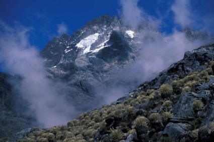 O Pico Bolivar, a maior montanha da Venezuela. Foto de Waldemar Niclevicz.