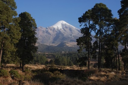 O Orizaba, a maior montanha do México. Foto de Waldemar Niclevicz.
