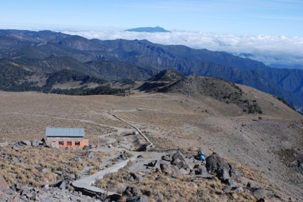 Refúgio Piedra Grande no Orizaba. Foto de Waldemar Niclevicz.