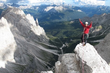 Eiki Higaki no cume da Torre Winkler. Foto de Waldemar Niclevicz.