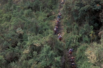 Caminho Inca a Machu Picchu. Foto de Waldemar Niclevicz.