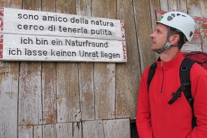Sou amigo da Natureza, busco deixá-la limpa!