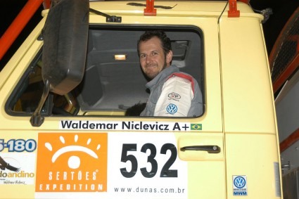 Waldemar Niclevicz no Andino.
