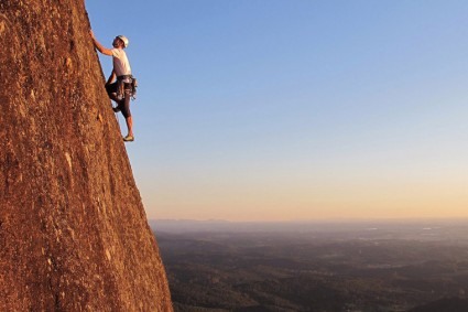 26 Waldemar escalando no Anhangava PR