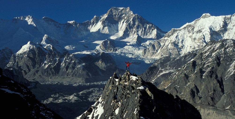 3 Niclevicz no alto do Pico Gokio, Nepal