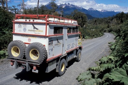 O Andino na Carretera Austral, Chile. Foto de Waldemar Niclevicz.