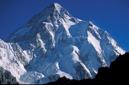 O imponente K2, a Montanha das Montanhas. Foto de Waldemar Niclevicz.