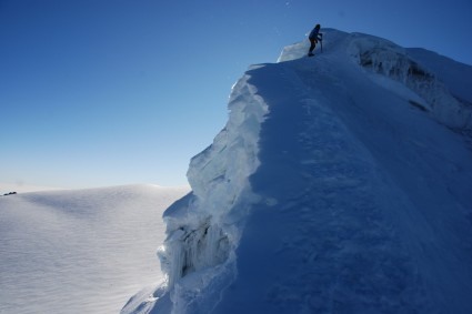 Ultimos metros para chegar ao cume do Pan de Azucar. Foto de Waldemar Niclevicz.