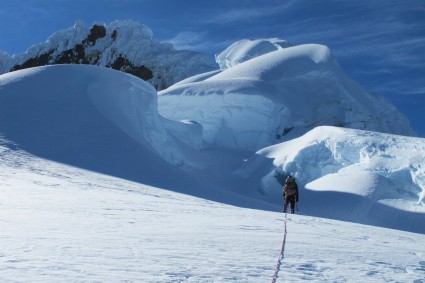 Deste ponto, cerca de 5.750m, avançamos mais uns 100m e infelizmente resolvemos voltar.