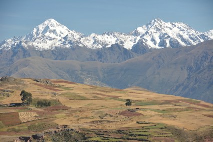 Nevado Veronica (5.750m), a montanha mais alta da Cordilheira de Urubamba.