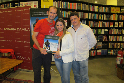 Niclevicz com Tiane e César de Camboriu