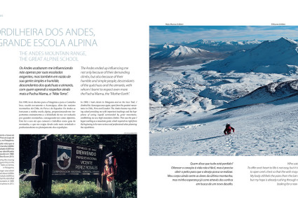 Capítulo 03, Cordilheira dos Andes, a grande escola alpina.