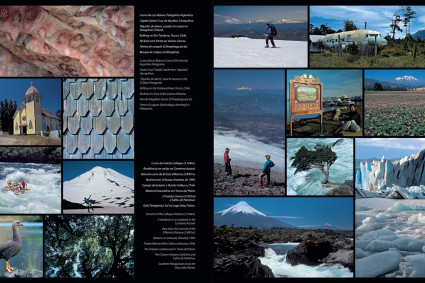 Mosaico do capítulo 08, retratando a Patagônia.