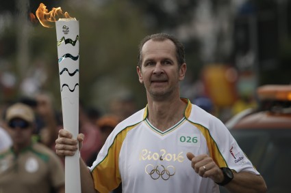 Waldemar Niclevicz Tocha Olimpica Rio 2016